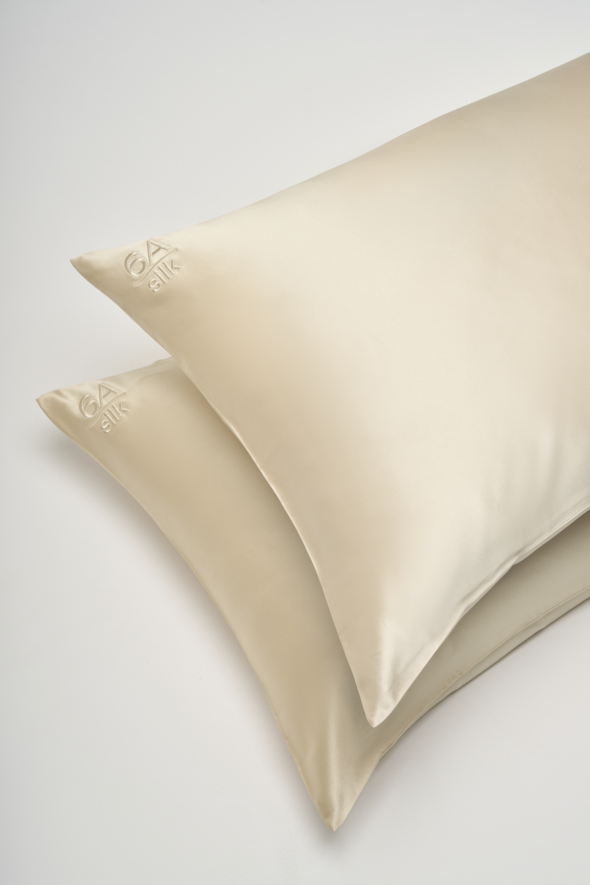 Elegant Gold - Pure Silk Pillowcase Duo Set