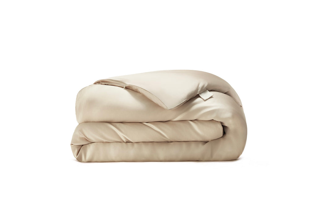 Elegant Gold - Pure Silk Duvet Cover
