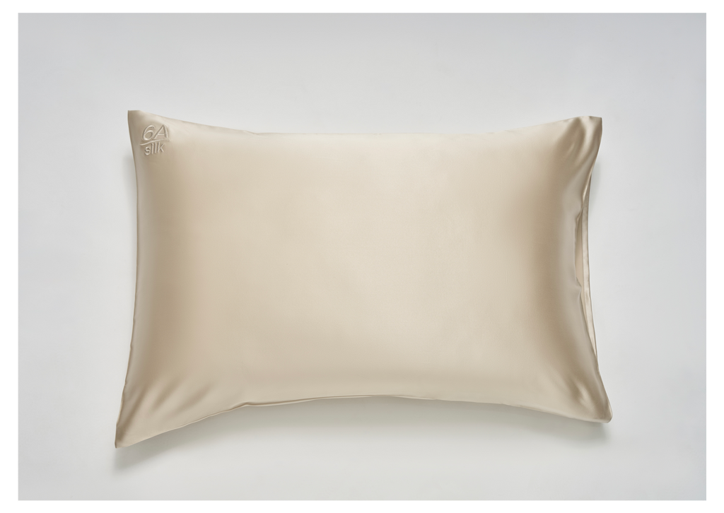 Elegant Gold - Pure Silk Pillowcase