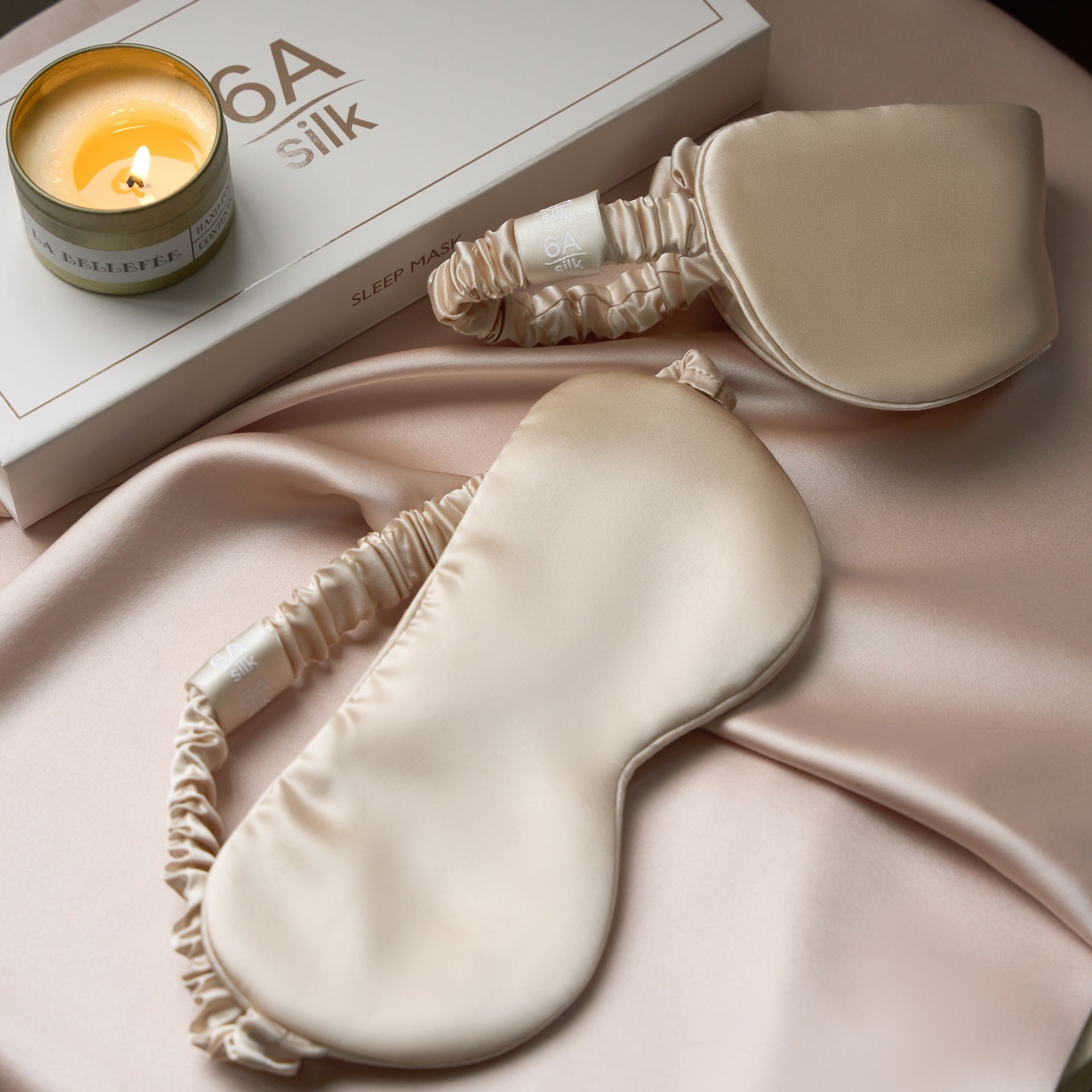 Elegant Gold - Pure Silk Sleep Mask