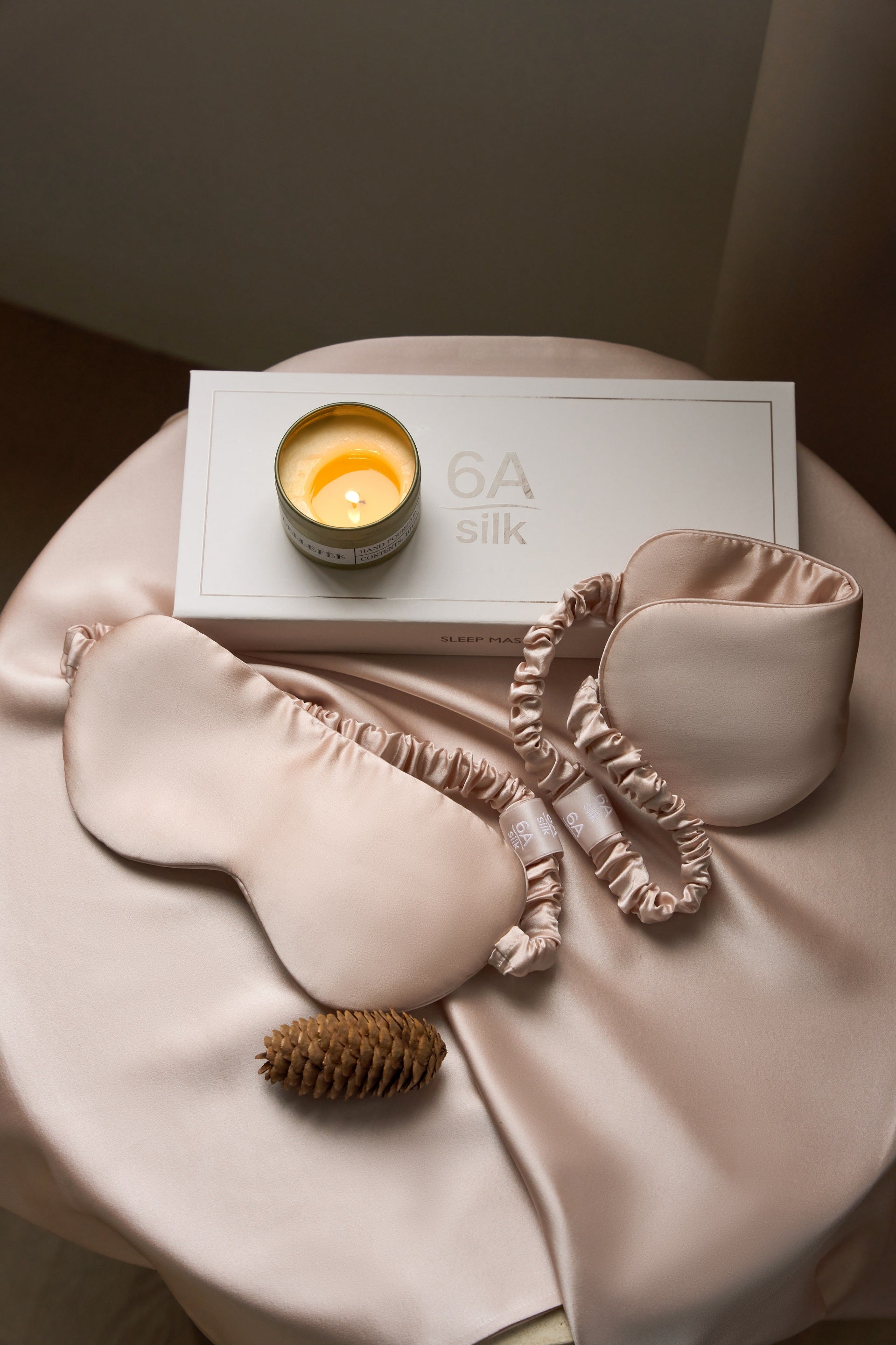 Radiance Rose - Pure Silk Sleep Mask